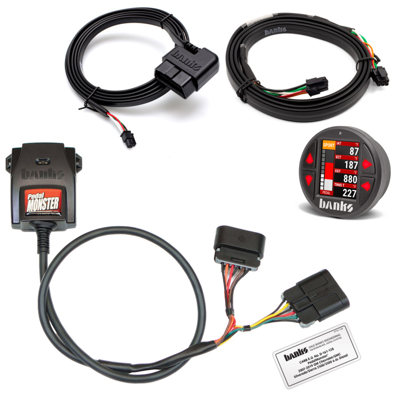 GMC 3500 Throttle Control Module - Banks Power - Pedal Monster Kit Aptiv GT 150 6 Way w/iDash Pro - `07-`19